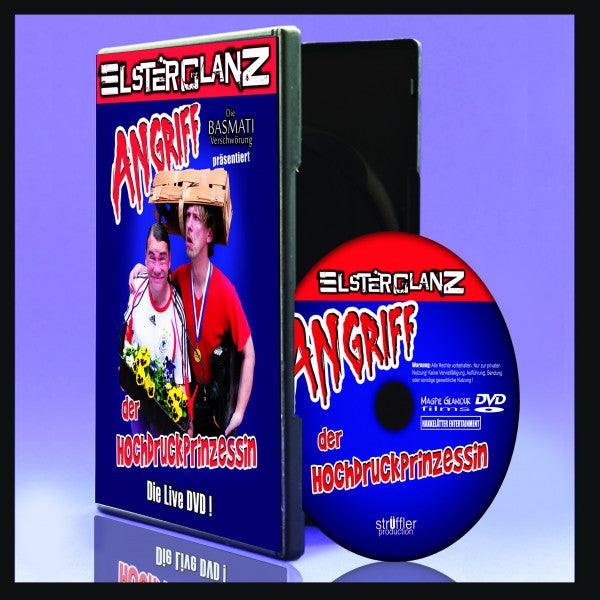 Angriff der Hochdruckprinzessin Live - DVD - Elsterglanz